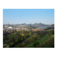 Princes Street Gardens Post Card