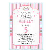 Princess Birthday Invitation