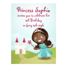 Princess Birthday Party Invite