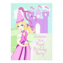 Princess Birthday Party Invite