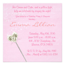 princess birthday party invite pink on pink girl