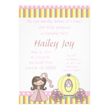 PRINCESS copy, We can hardly believe it's true!... Personalized Invitations