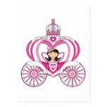 Princess in Royal Carriage Postcard