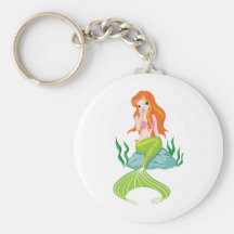 princess-mermaid key chain