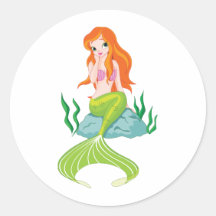 princess-mermaid stickers