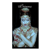 PRINCESS PORTRAITS MARKETING BUSINESS CARDS