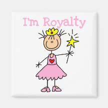 Princess Royalty Refrigerator Magnet