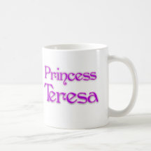 Princess Teresa Coffee Mugs