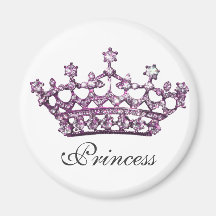 Princess Tiara Gem magnet
