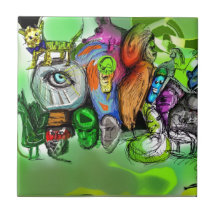 Print no 1 ceramic tiles