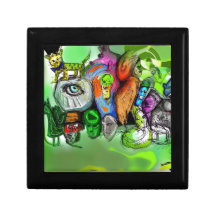 Print no 1 jewelry box