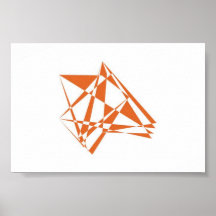 Prismatic Abstract Art Poster