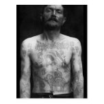 Prison Tattoos Postcard