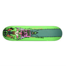 Private School Rebel Custom Skateboard