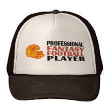 Pro Fantasy Football Player Mesh Hats