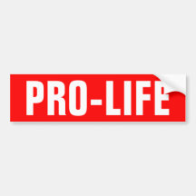 Pro-Life Bumper Stickers