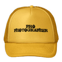 PRO PHOTOGRAPHER Hat