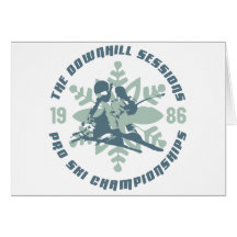 Pro Ski Greeting Cards