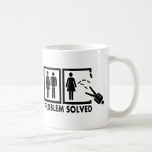 Problem solved - Man Mug