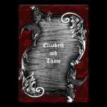 Proclamation Gothic Vampire Invitation invitations