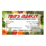 Produce Market Business Card