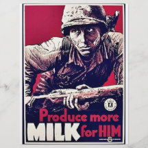 Produce More Milk For Him Custom Flyer