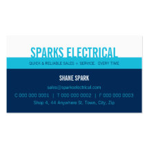 PROFESSIONAL BUSINESS CARD :: bold block2 6L