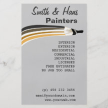 Professional House Painter Flyers