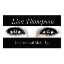 Professional Make-Up Artist / Makeup Business Card