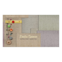 Professional seamstress business card business cards
