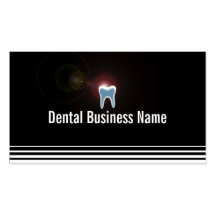 Professional Shiny Teeth Dental Business Card