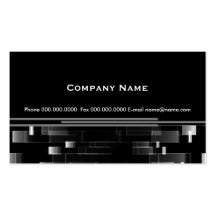 profile black business card