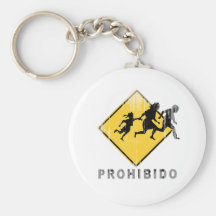 Prohibido Faded.png Key Chains