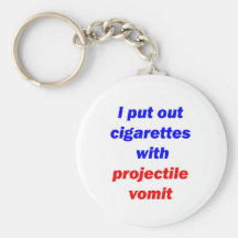 Projectile Vomit 2 Key Chain