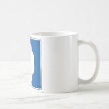 Propane Street Sign Coffee Mug
