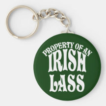 Property of an Irish Lass Key Chains