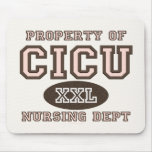 Property Of CICU Nurse Mousepad