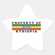 Property Of Ethiopia Sticker