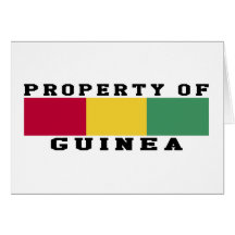Property Of Guinea Card
