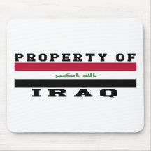 Property Of Iraq Mousepad