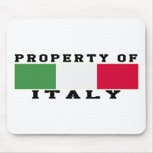 Property Of Italy Mousepads