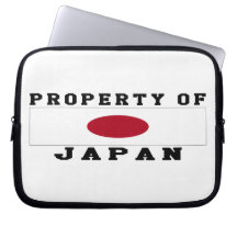 Property Of Japan Laptop Computer Sleeves