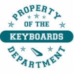 Property of the Keyboards Department Photo Sculpture