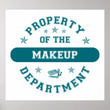Property of the Makeup Department Print