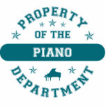Property of the Piano Department Photo Cut Out