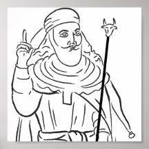 Prophet Zarathustra Poster