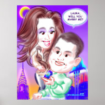 Proposal Caricature Print 13a