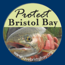Protect Bristol Bay  Sticker stickers