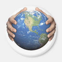 Protect The Earth Fridge Magnets