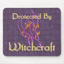 Protected By Witchcraft Mouse Mats
